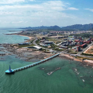 海上栈桥展露芳容