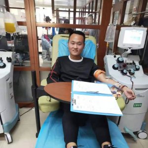 滨海学院郭天雨：无偿献血45次，他还将再捐造血干细胞