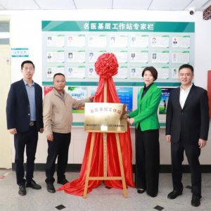 红石崖街道社区卫生服务中心名医基层工作站正式成立