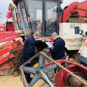 区农业农村局：报废老旧农机 促进节能减排