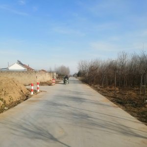 区交通运输局：一路连两村，牵手两地情