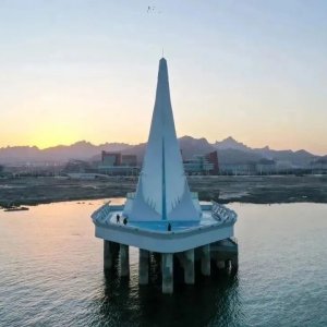 栈桥西海岸“分桥”，美出圈！