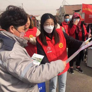 区农业农村局：志愿普法赶大集 农资打假保春耕