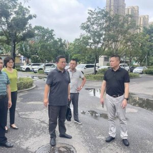 新区卫健局到疾控中心开展防汛安全督导工作