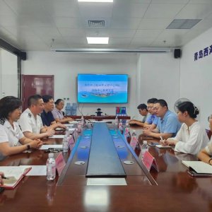 胶州市疾控中心到新区交流学习